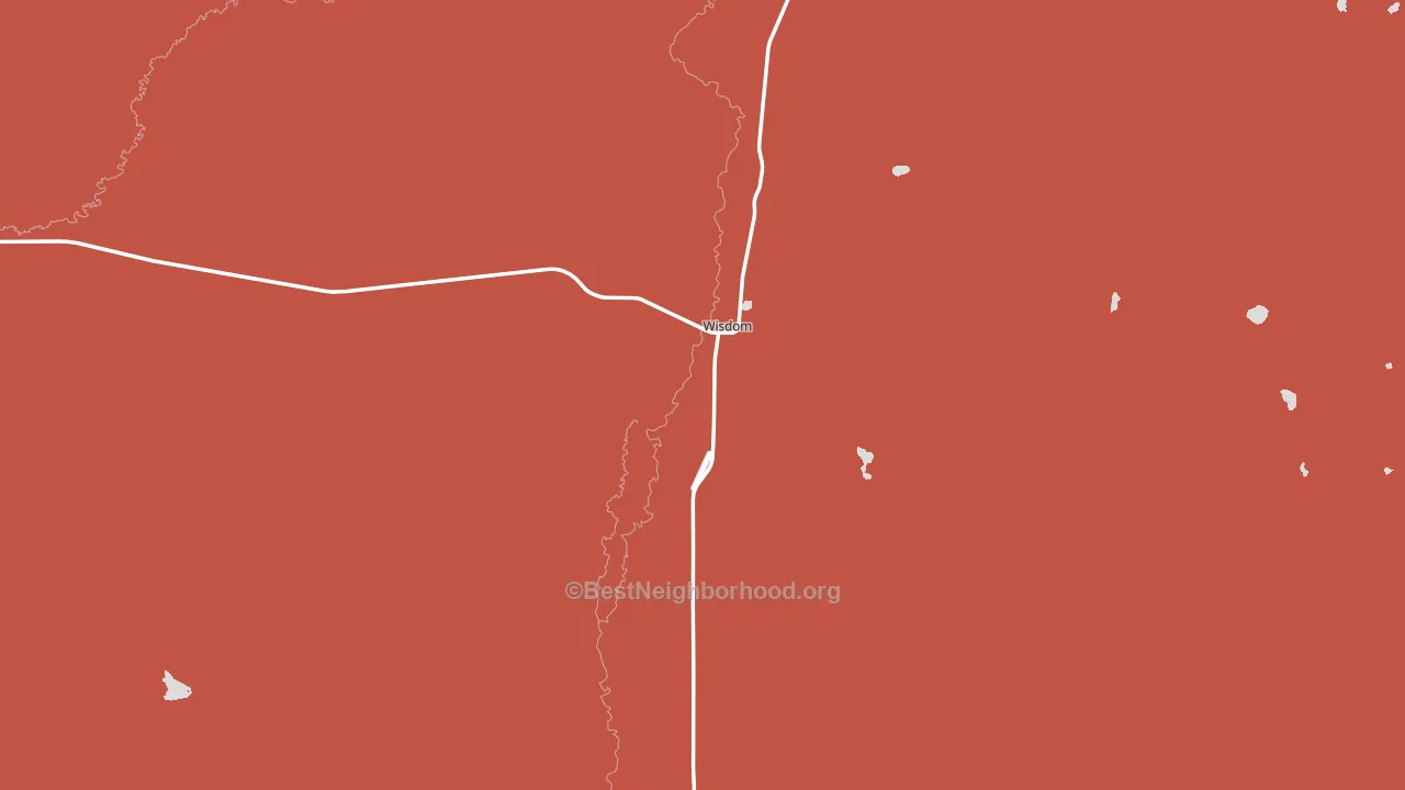 59761, MT block-group political-lean map