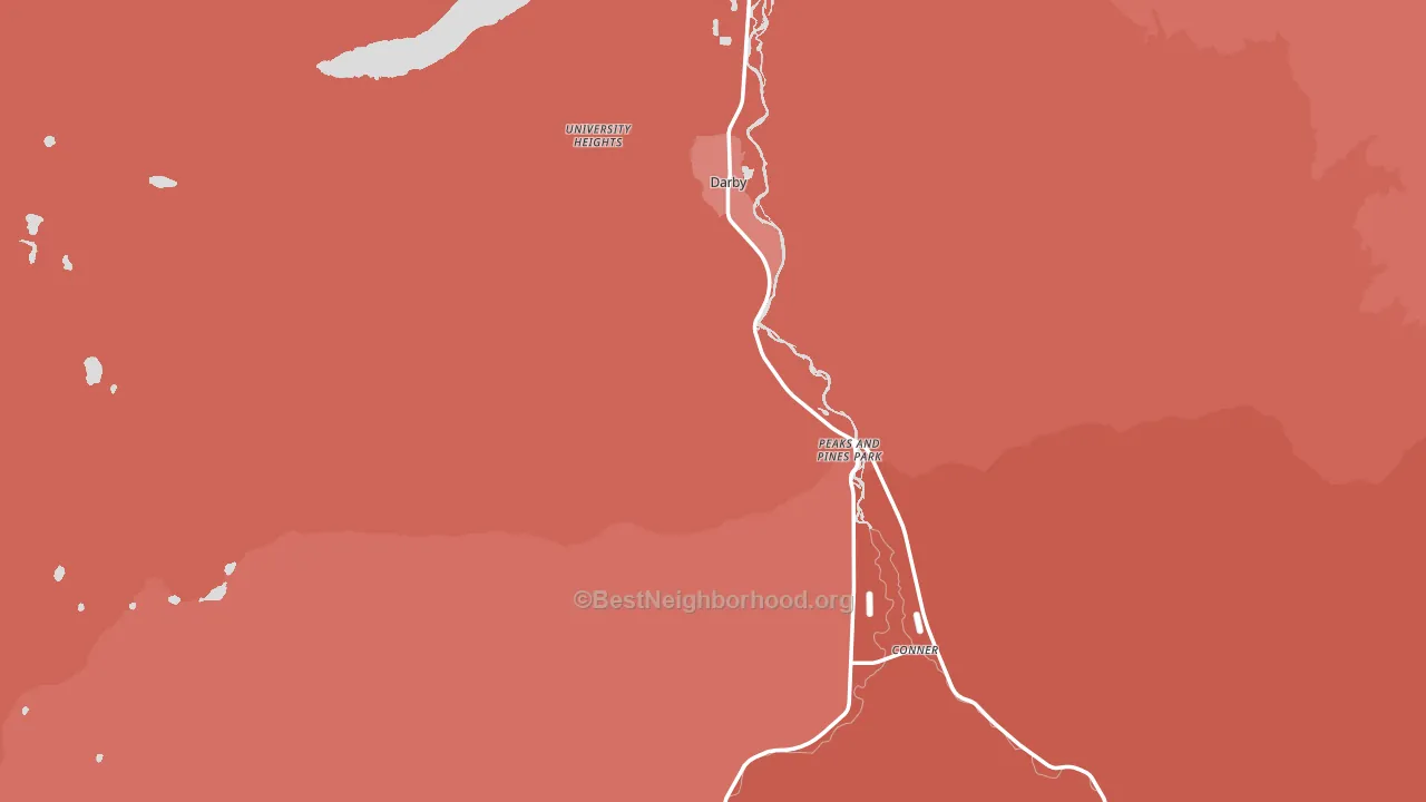 59829, MT block-group political-lean map