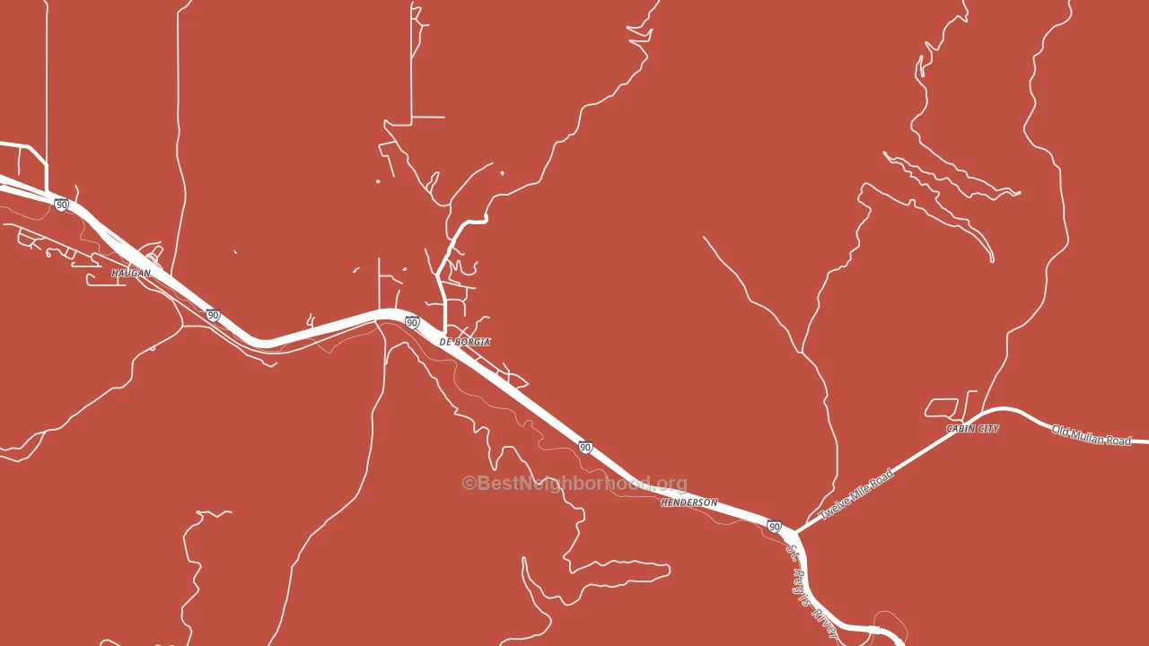 59830, MT block-group political-lean map