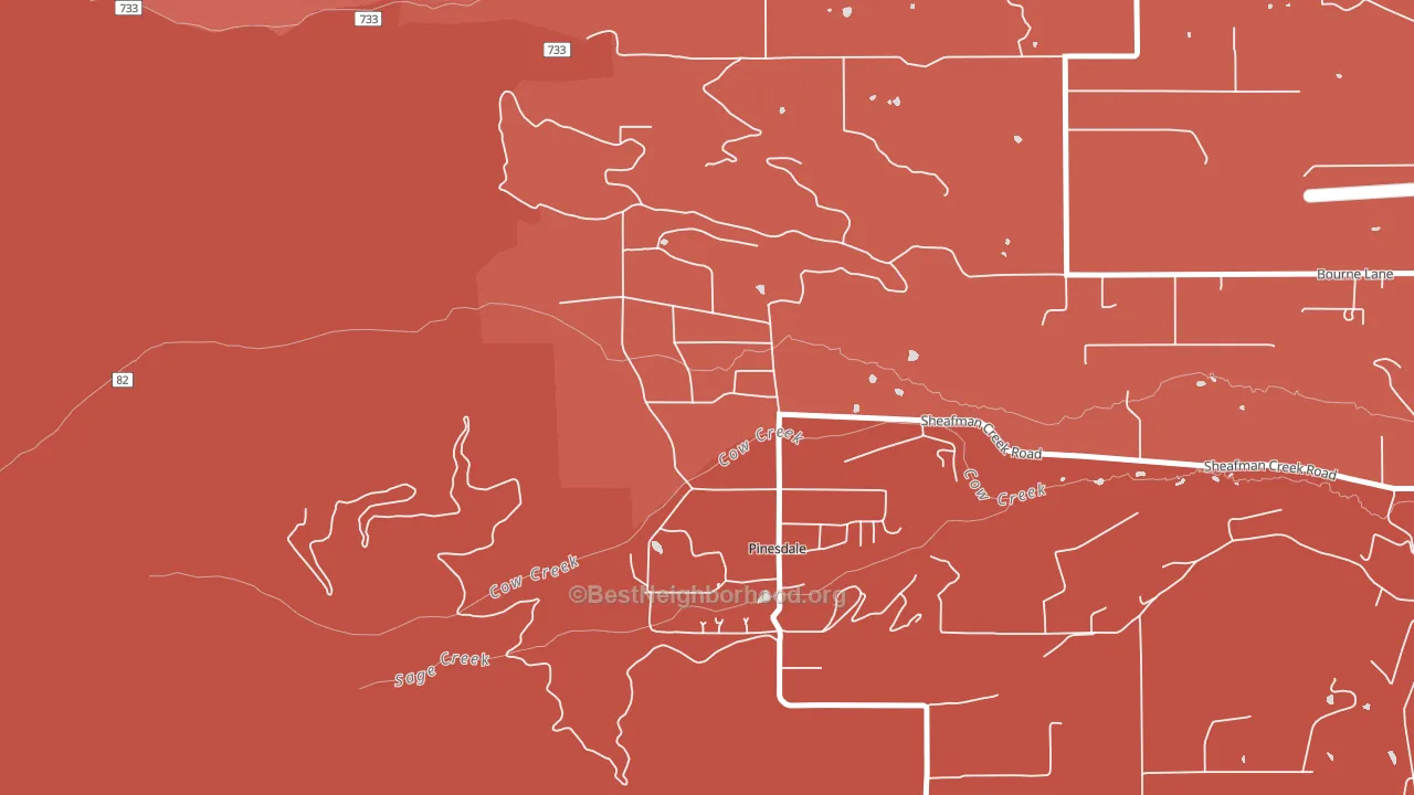 59841, MT block-group political-lean map