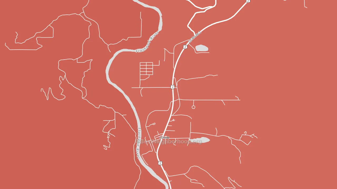 59913, MT block-group political-lean map