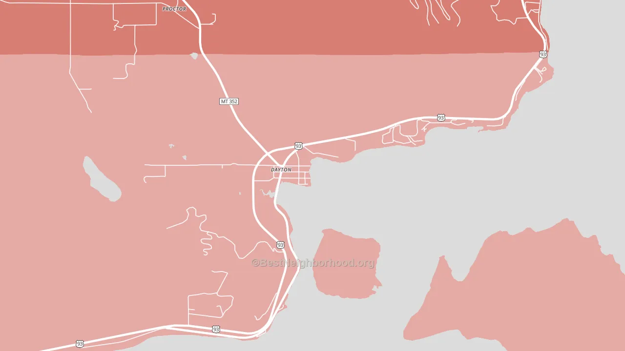 59914, MT block-group political-lean map