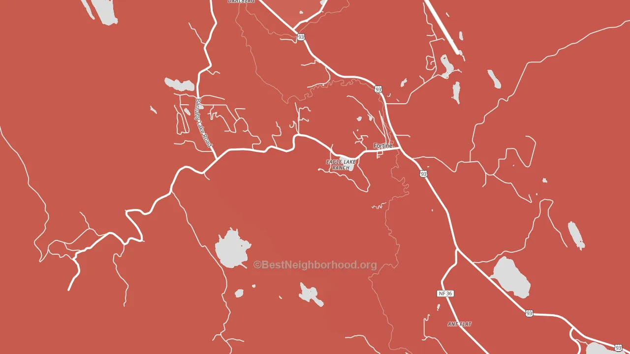 59918, MT block-group political-lean map