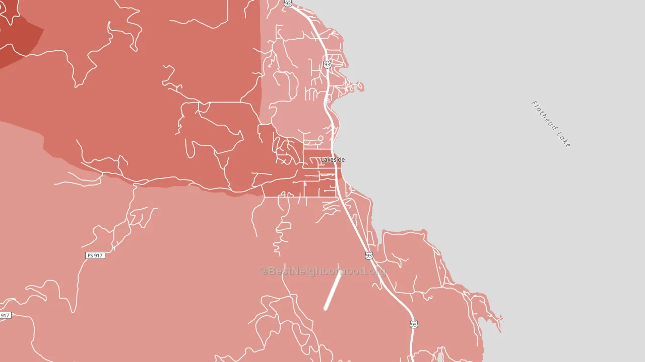59922, MT block-group political-lean map