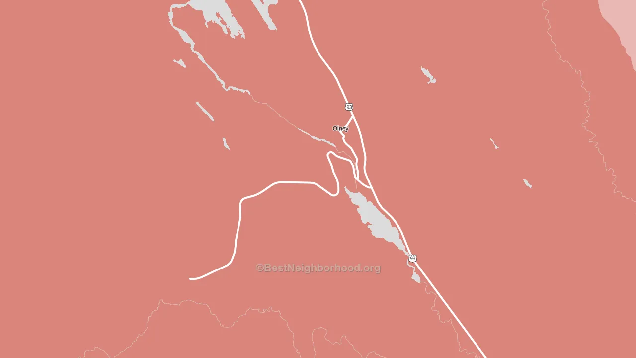 59927, MT block-group political-lean map