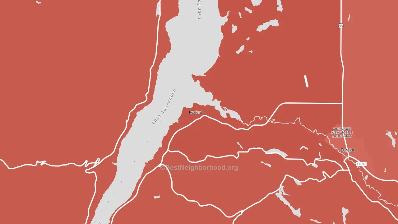 59930, MT block-group political-lean map