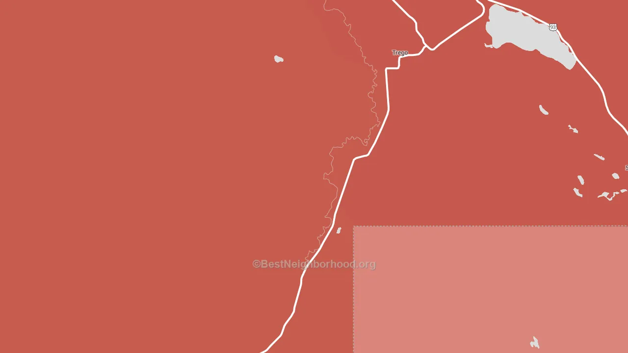 59934, MT block-group political-lean map