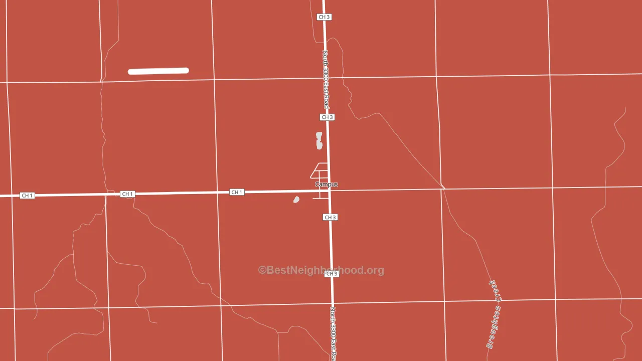 60920, IL block-group political-lean map