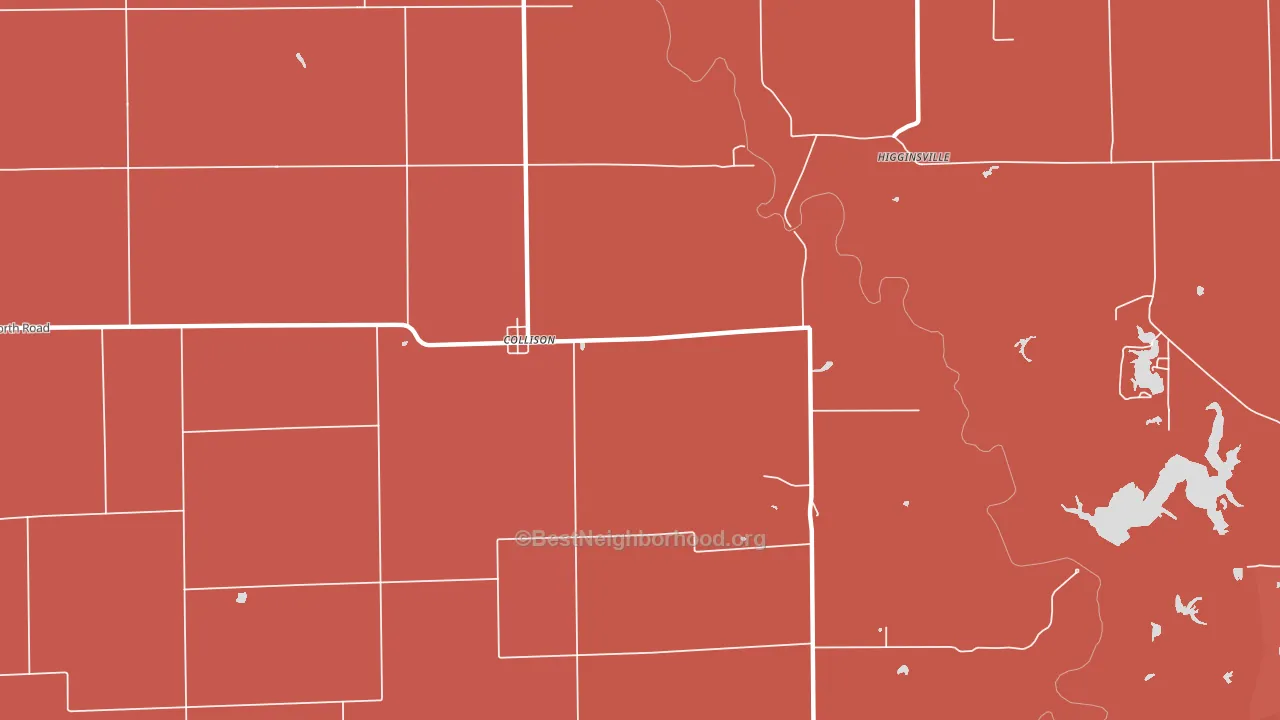61831, IL block-group political-lean map