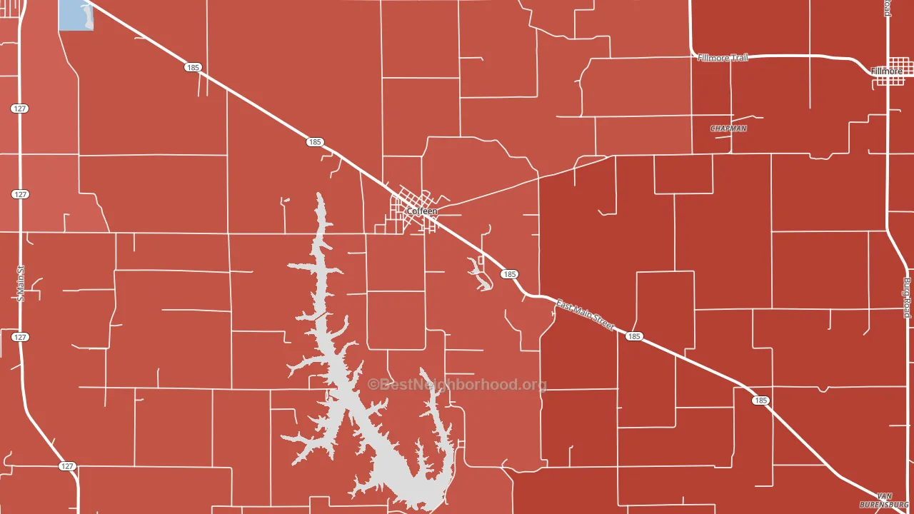 62017, IL block-group political-lean map