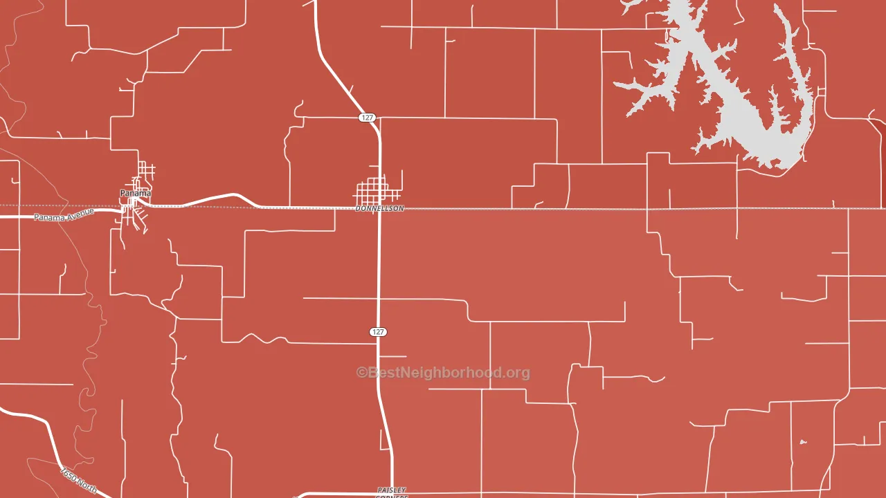 62019, IL block-group political-lean map