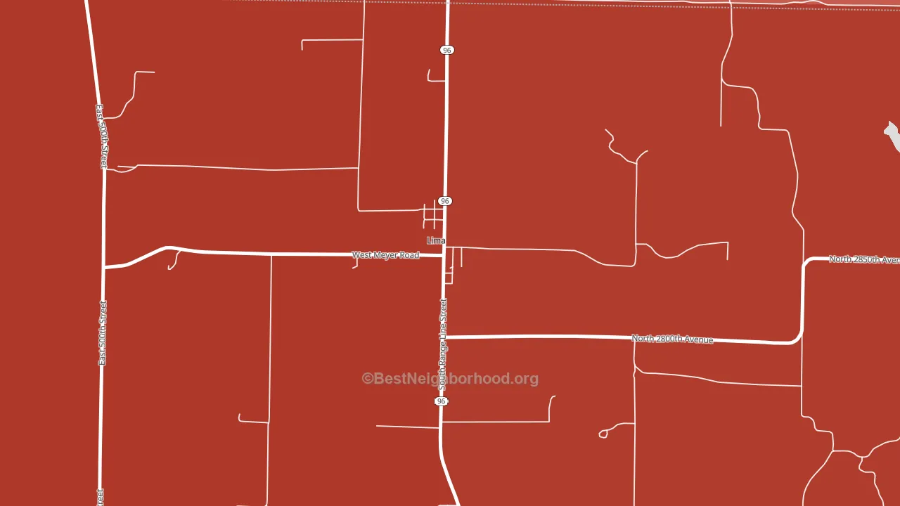 62348, IL block-group political-lean map