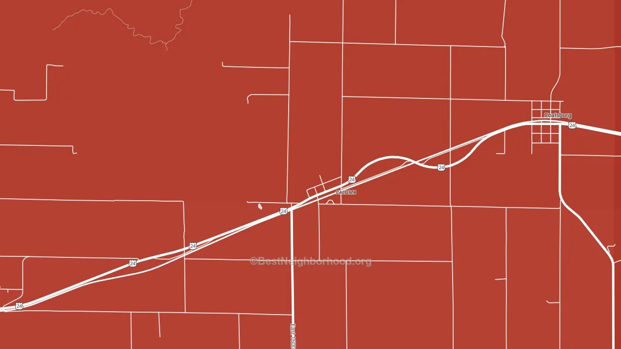 62359, IL block-group political-lean map