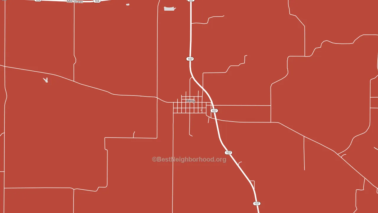 62362, IL block-group political-lean map
