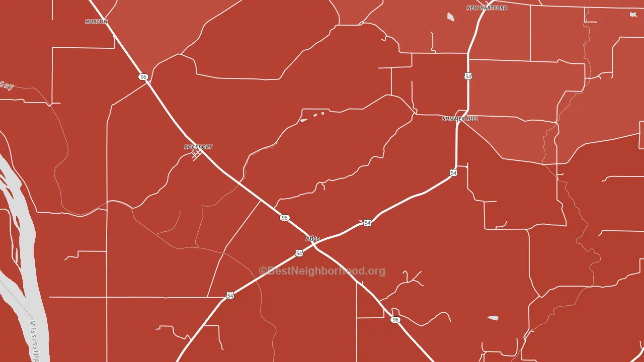 62370, IL block-group political-lean map