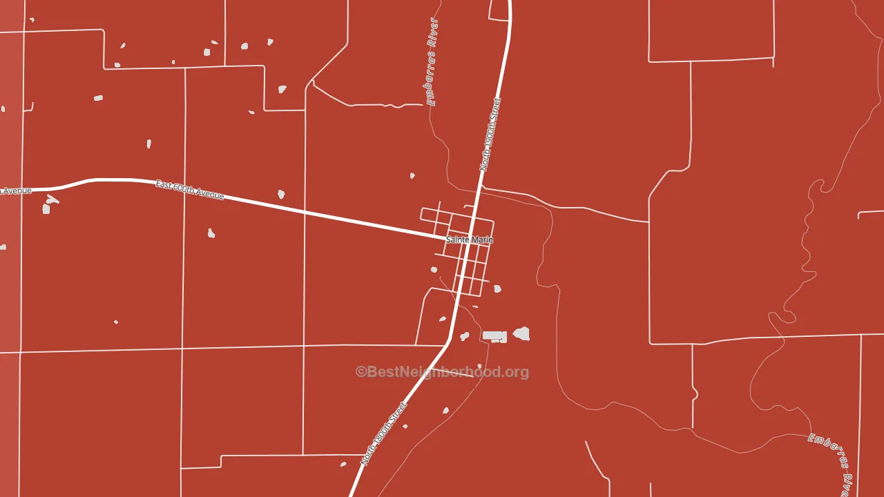 62459, IL block-group political-lean map