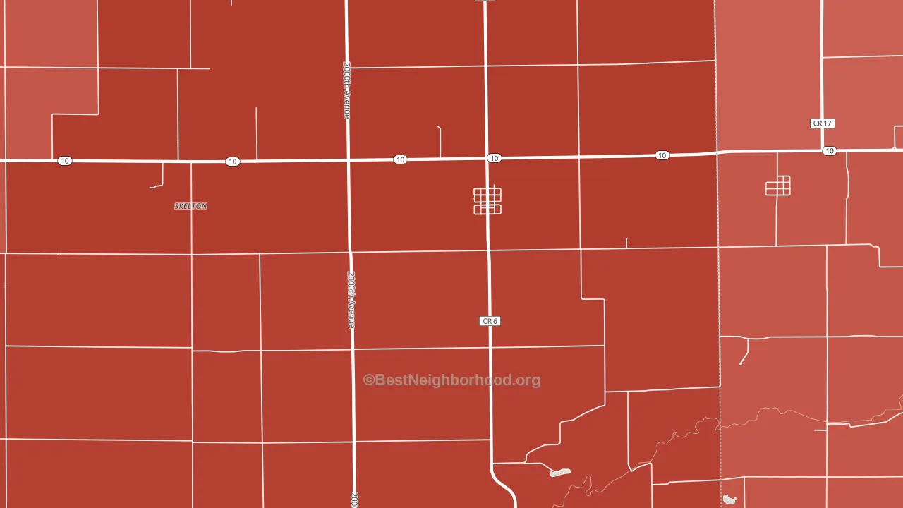 62512, IL block-group political-lean map
