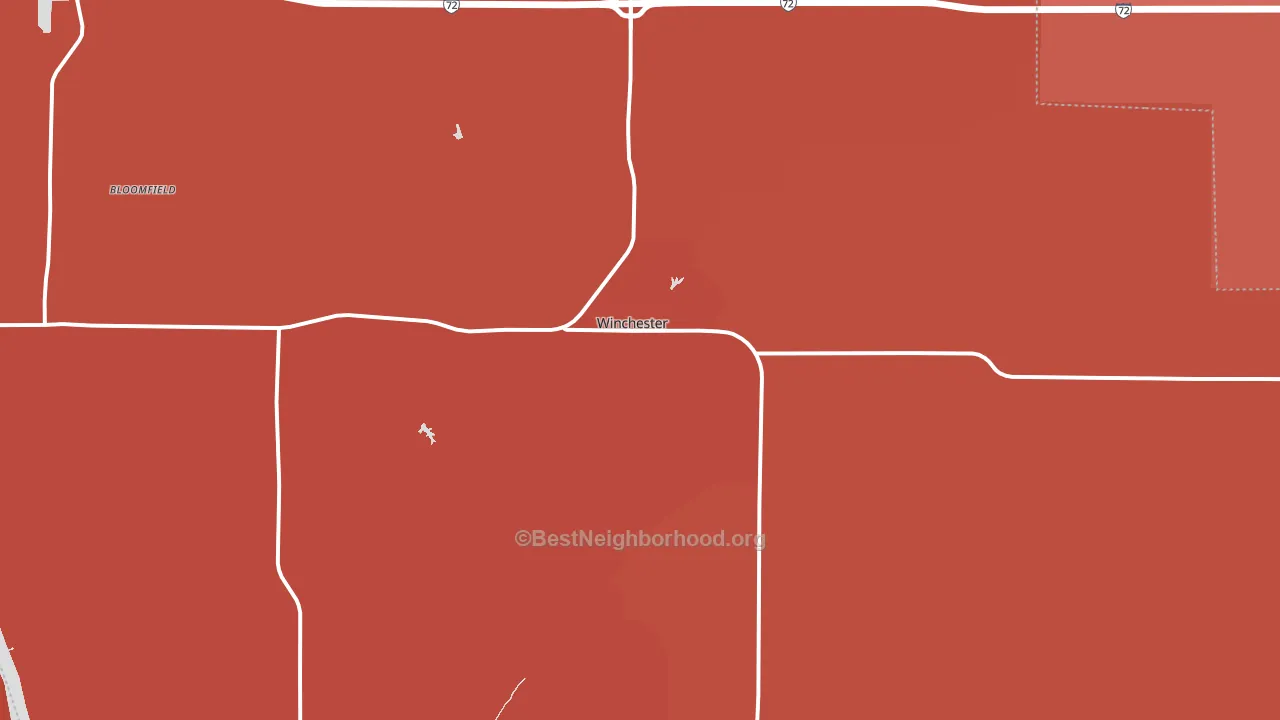 62694, IL block-group political-lean map