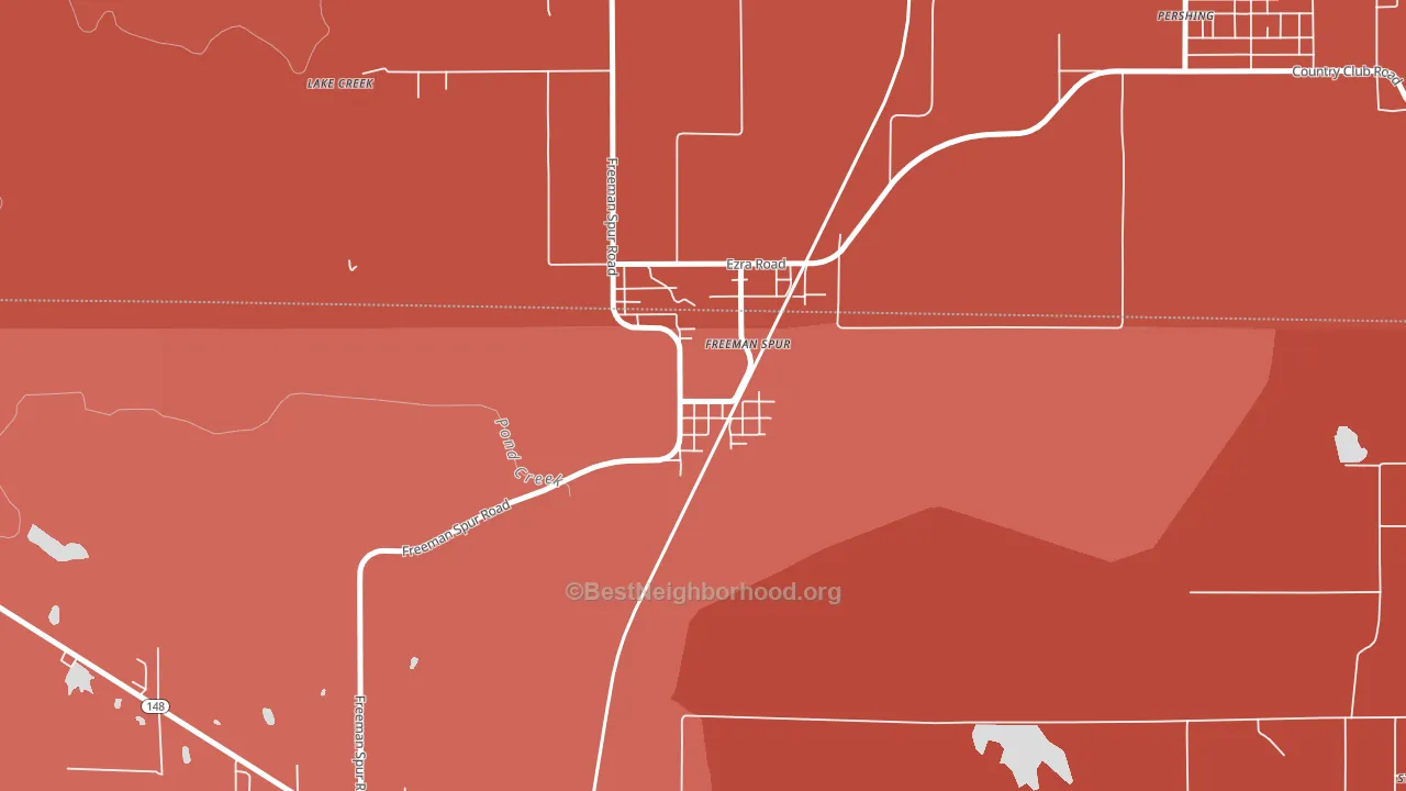 62841, IL block-group political-lean map