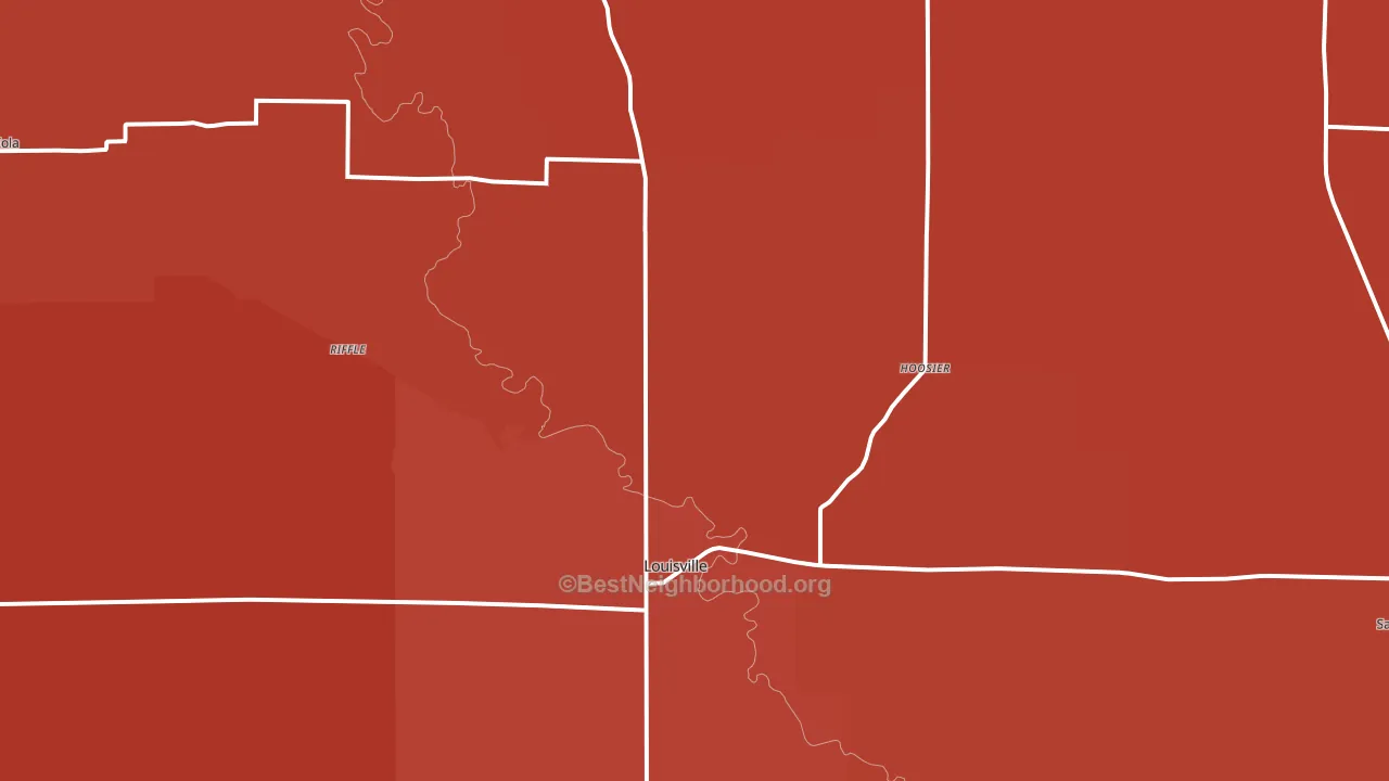 62858, IL block-group political-lean map