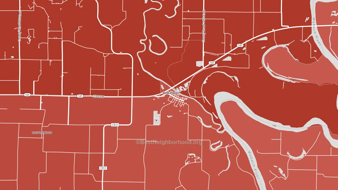 62867, IL block-group political-lean map