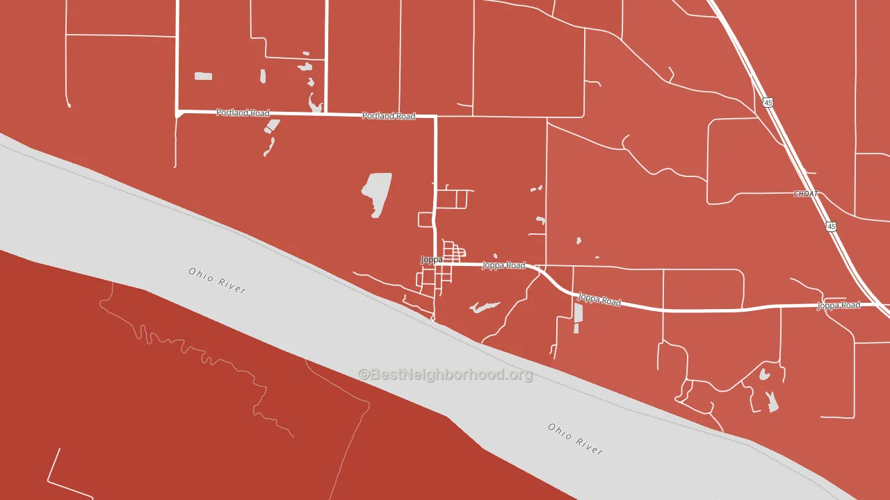 62953, IL block-group political-lean map