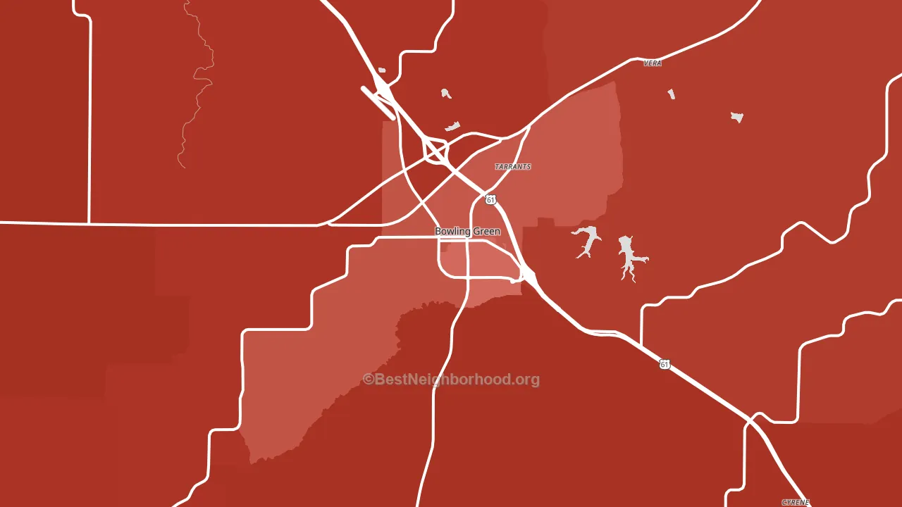 63334, MO block-group political-lean map