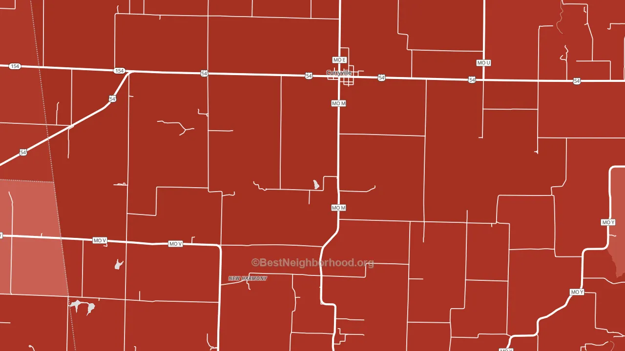 63339, MO block-group political-lean map