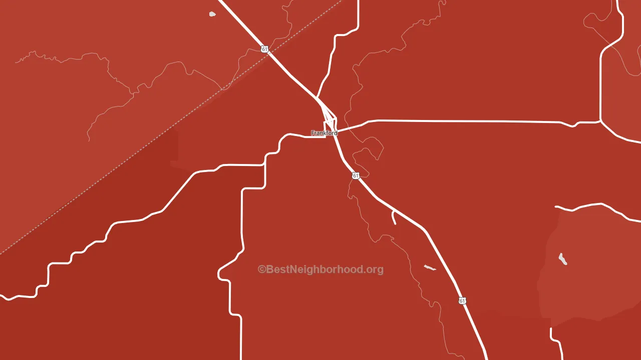 63441, MO block-group political-lean map