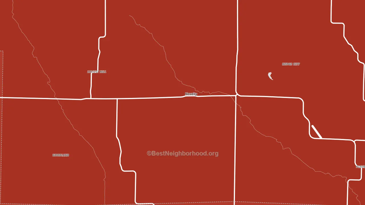 63460, MO block-group political-lean map