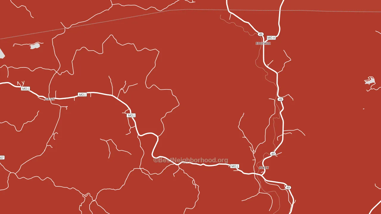 63625, MO block-group political-lean map