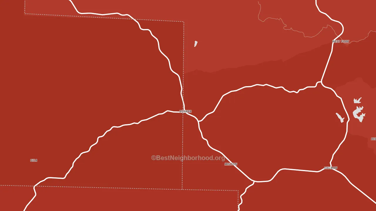 63629, MO block-group political-lean map