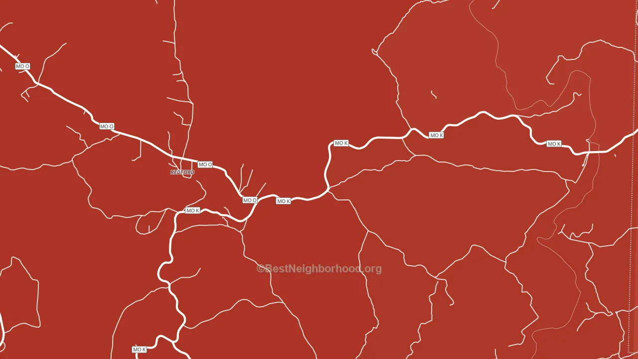 63665, MO block-group political-lean map