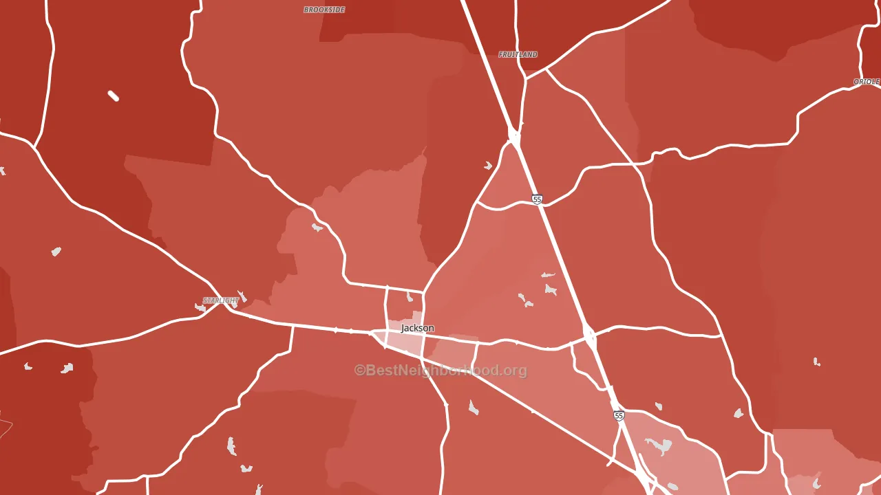 63755, MO block-group political-lean map