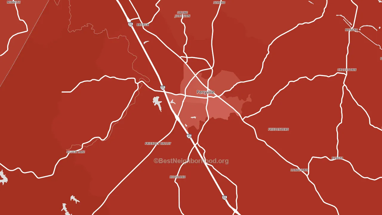 63775, MO block-group political-lean map
