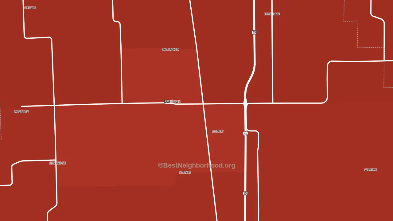 63867, MO block-group political-lean map