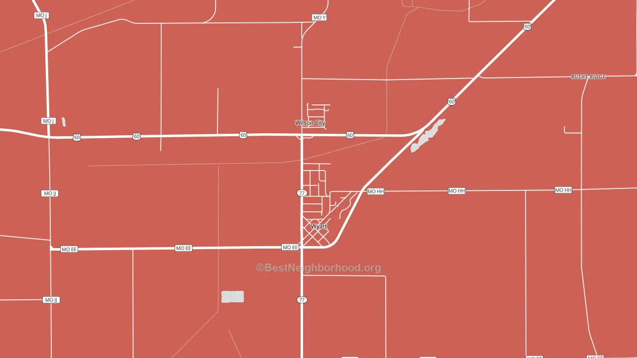63882, MO block-group political-lean map