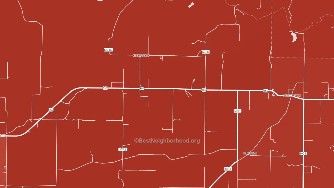 63939, MO block-group political-lean map