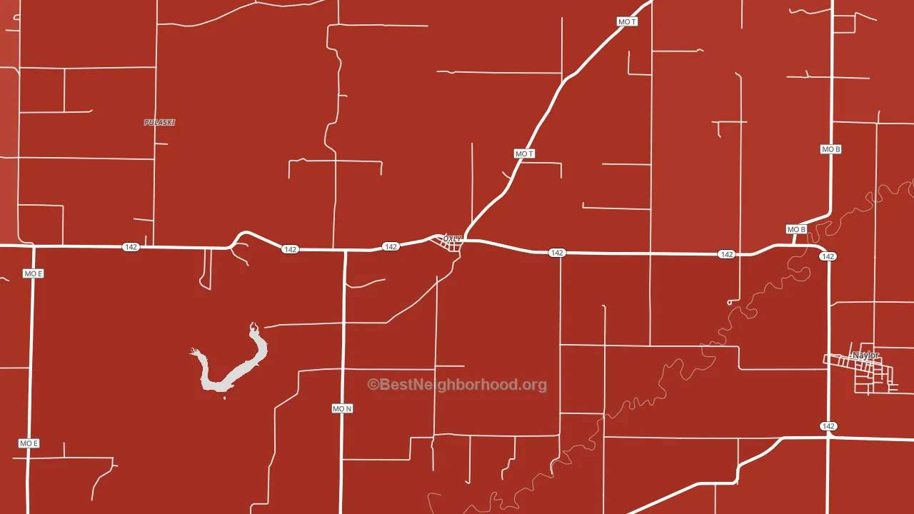 63955, MO block-group political-lean map