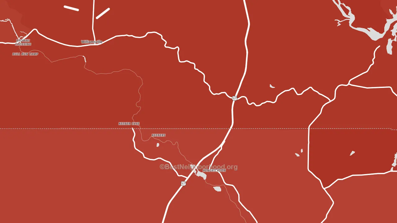 63967, MO block-group political-lean map