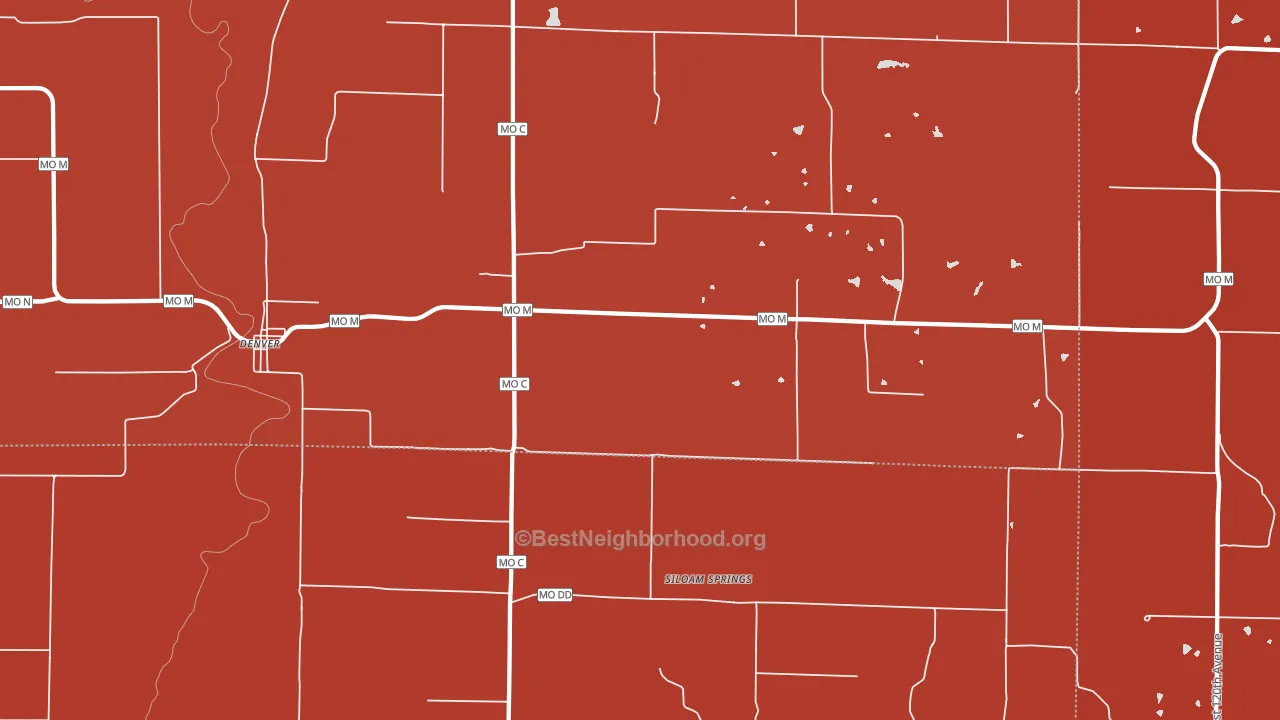 64441, MO block-group political-lean map