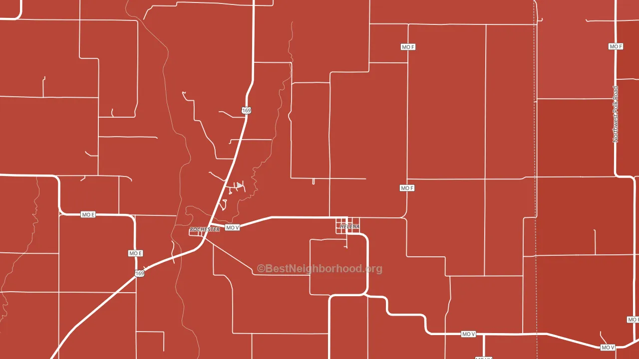 64459, MO block-group political-lean map