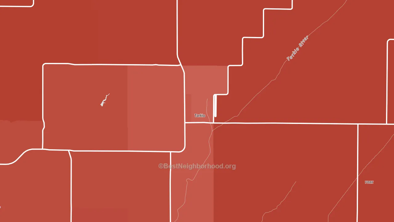 64491, MO block-group political-lean map