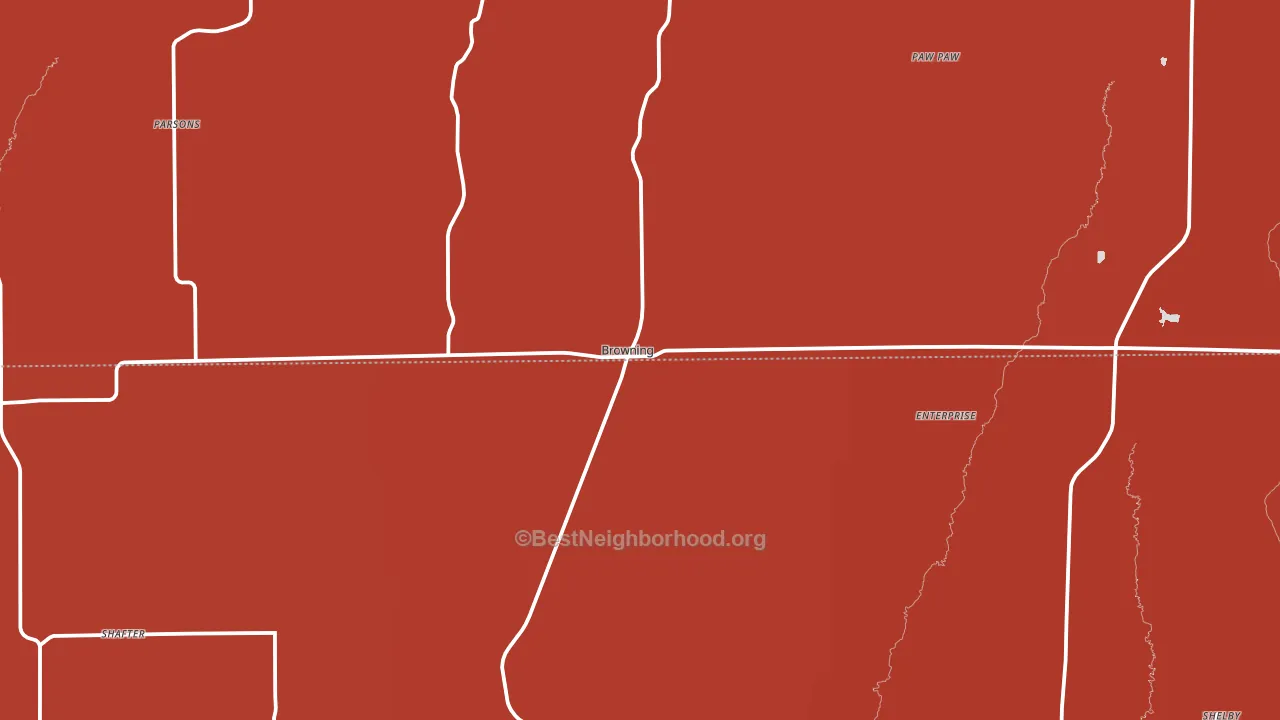 64630, MO block-group political-lean map