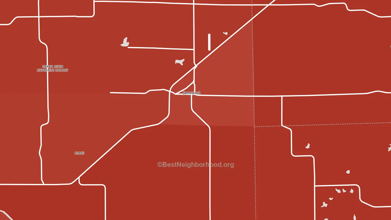 64648, MO block-group political-lean map