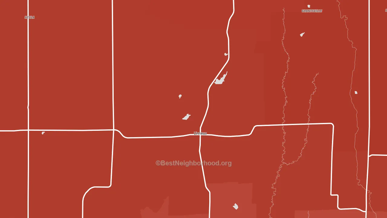 64653, MO block-group political-lean map