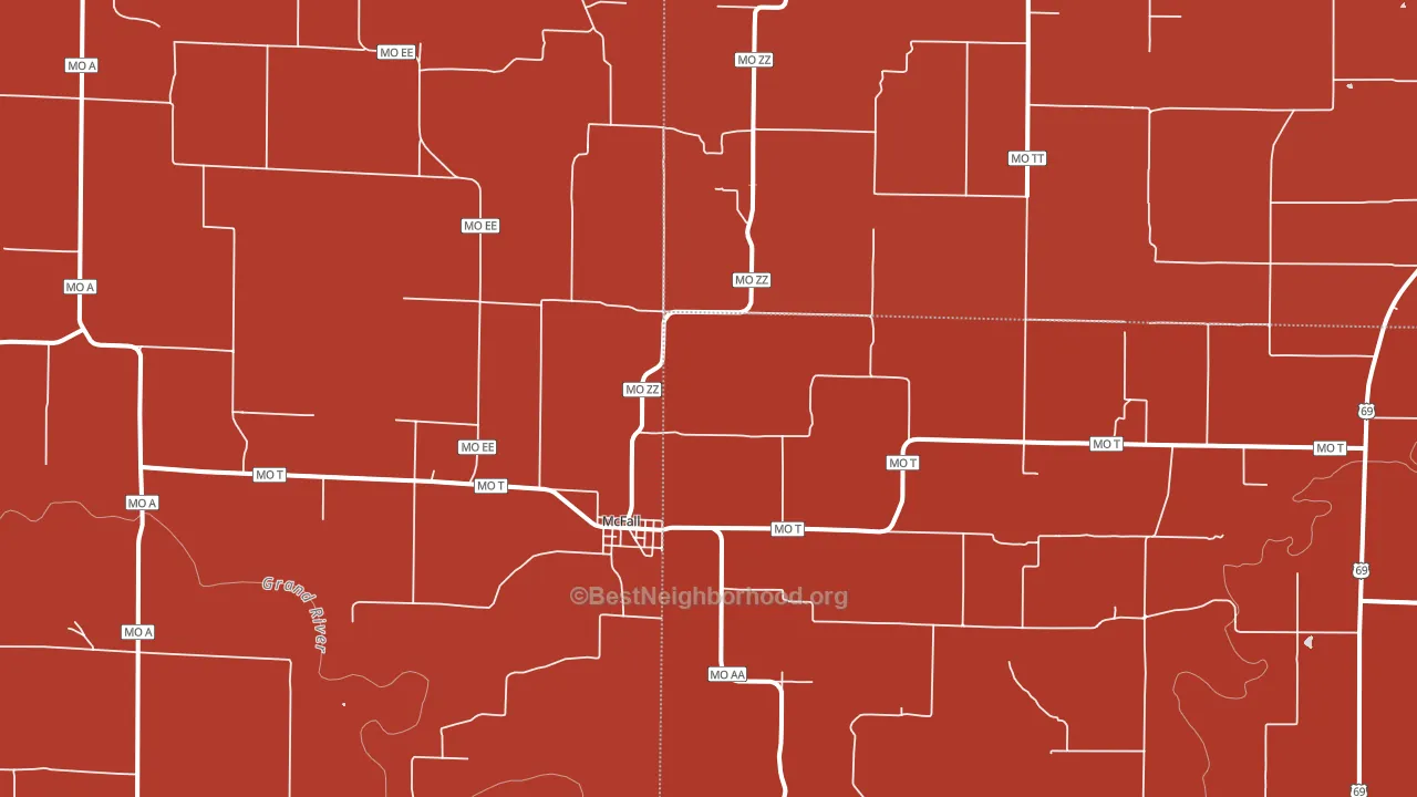 64657, MO block-group political-lean map