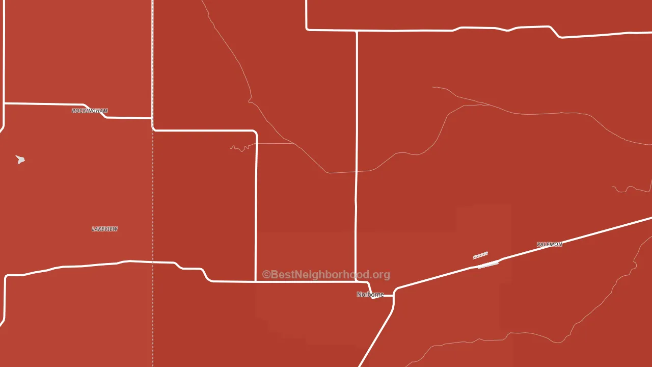 64668, MO block-group political-lean map