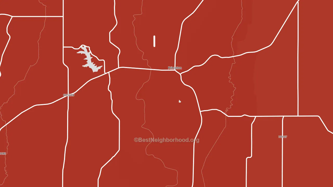 64673, MO block-group political-lean map