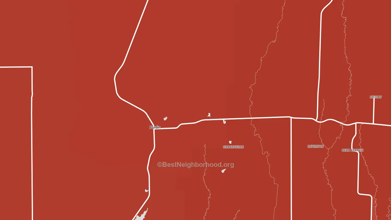 64674, MO block-group political-lean map